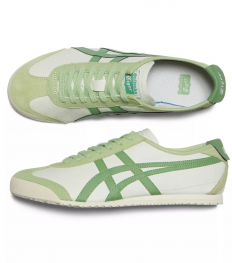 לצפייה במוצר נעלי אונטסוקה טייגר מקסיקו 66 (Onitsuka Tiger Mexico 66) בצבע לבן וירוק